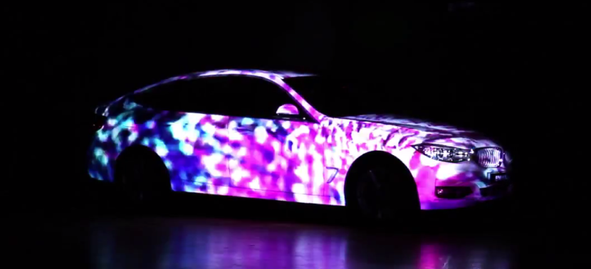 Mapping3D voiture projection 3D