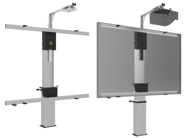Whiteboard lift systèms support écran moniteur